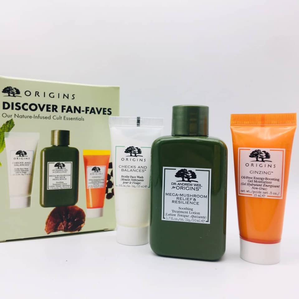 Origins, Origins รีวิว, Origins Discover Fan-Faves, Origins Discover Fan-Faves Our Nature-Infused Cult Essentials, Origins Discover Fan-Faves Our Nature-Infused Cult Essentials 3 Items, Origins Discover Fan-Faves Our Nature-Infused Cult Essentials รีวิว, น้ำตบเห็ด, น้ำตบเห็ด รีวิว, น้ำตบเห็ด Origins